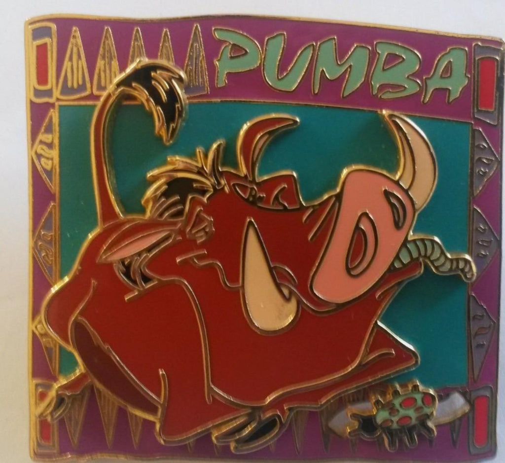 Pumba Pumbaa Lion King Disney Land Paris Dlrp Dlp 2003 Slide Move 3D Pin