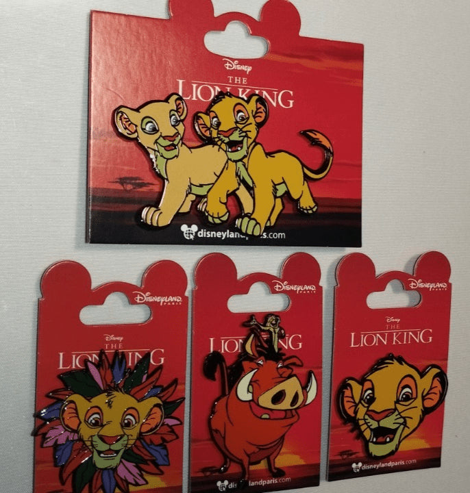 Pumbaa and Timon - Lion King 30th Anniversary Disney Land Paris Dlp 2024 Pin
