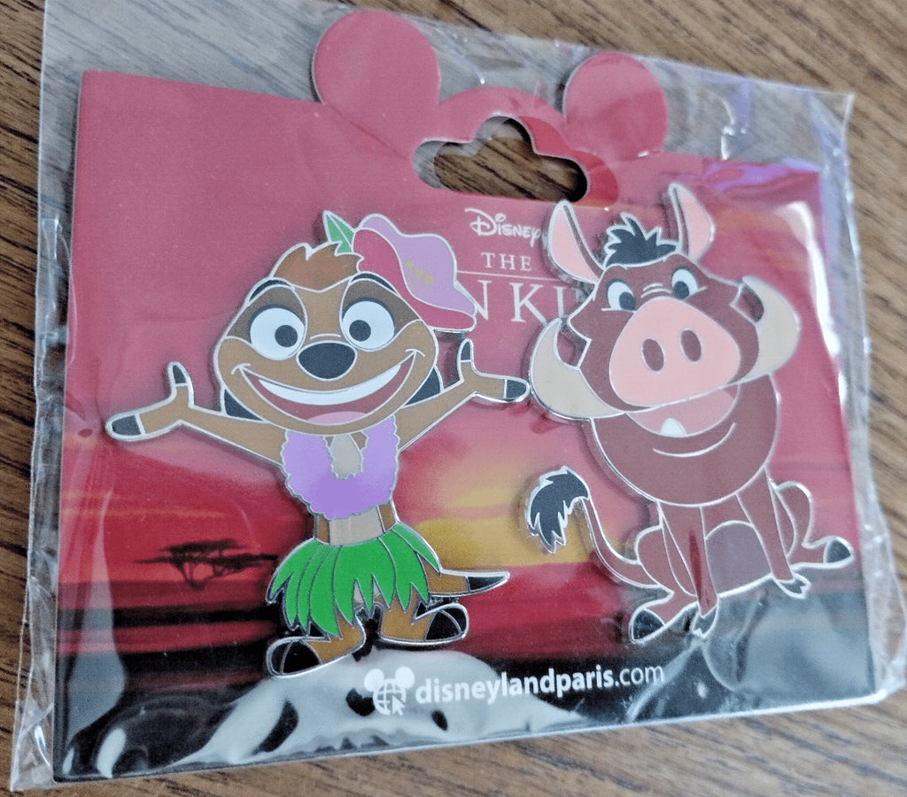 Pumbaa Nala Simba Timon Lion King Disney Land Paris Dlp 05 2023 Jumbo 3 Pins Set