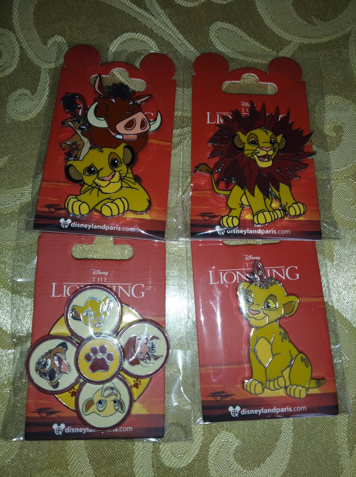 Pumbaa Nala Simba Timon Lion King Disney Land Paris Dlrp Dlp March 2022 4 Pins
