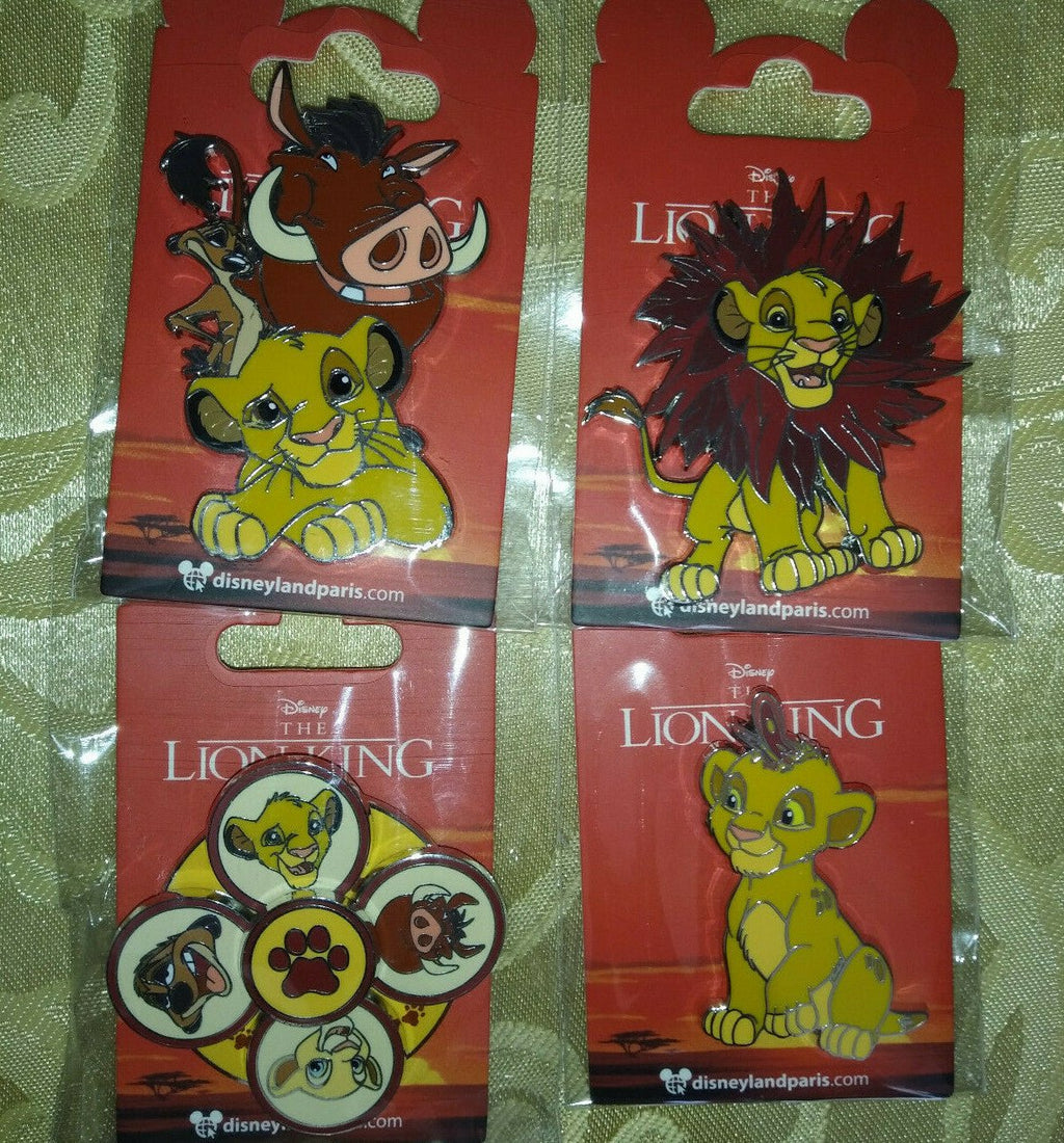 Pumbaa Nala Simba Timon Lion King Disney Land Paris Dlrp Dlp March 2022 4 Pins