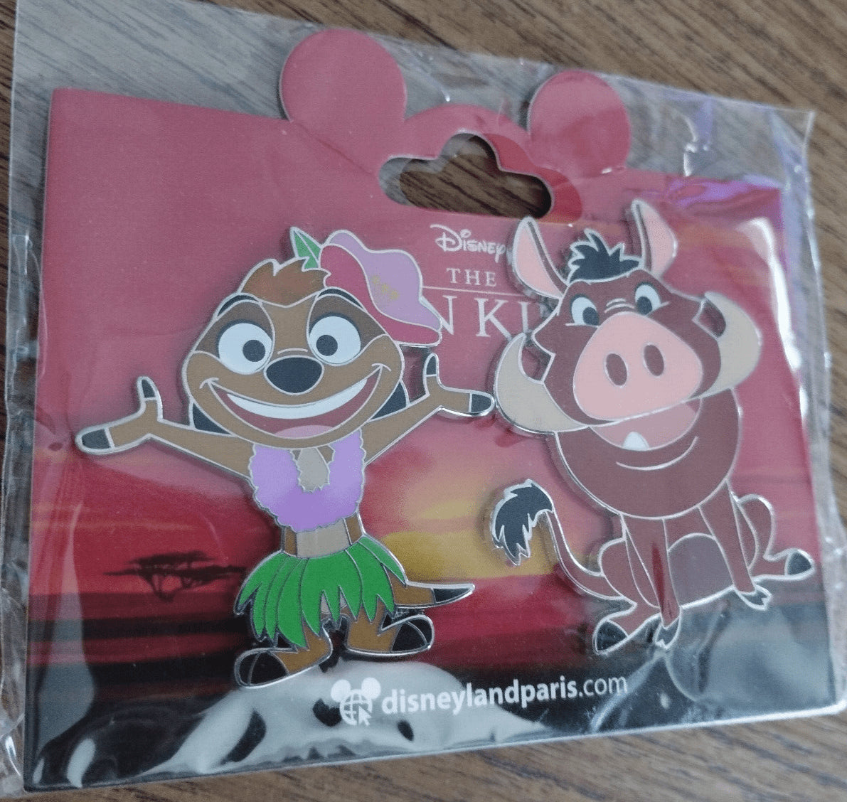 Pumbaa Timon Lion King Disney Land Paris Dlp 05 2023 Jumbo 2 Pins