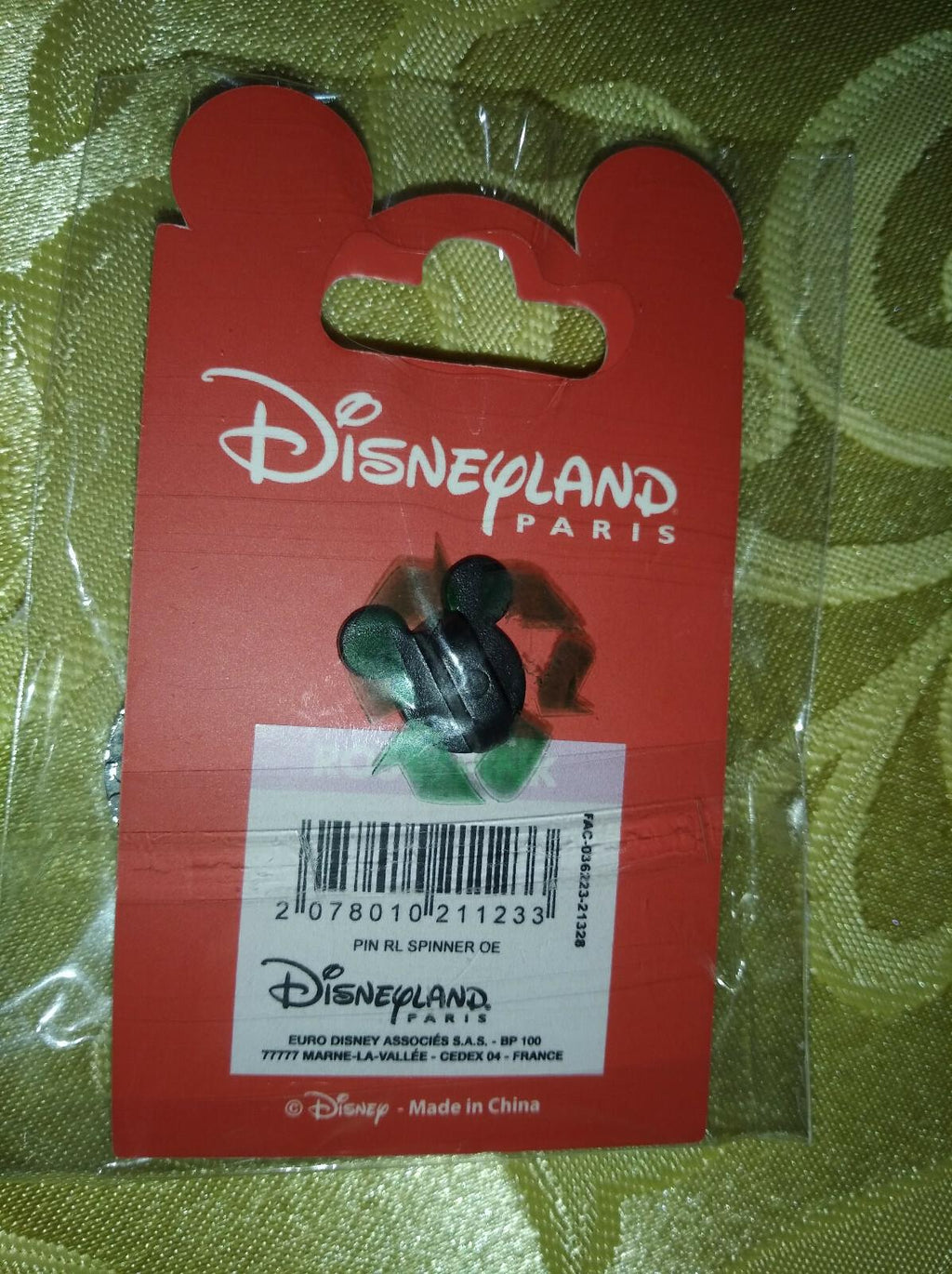 Pumbaa Timon Simba Nala Lion King Disney Land Paris Dlrp Dlp 2022 Spinner 3D Pin