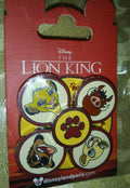 Pumbaa Timon Simba Nala Lion King Disney Land Paris Dlrp Dlp 2022 Spinner 3D Pin