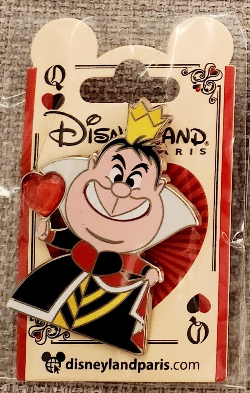 Queen of Heart Cute Villains Series Disney Land Paris Dlrp DLP Oct 2022 Pin