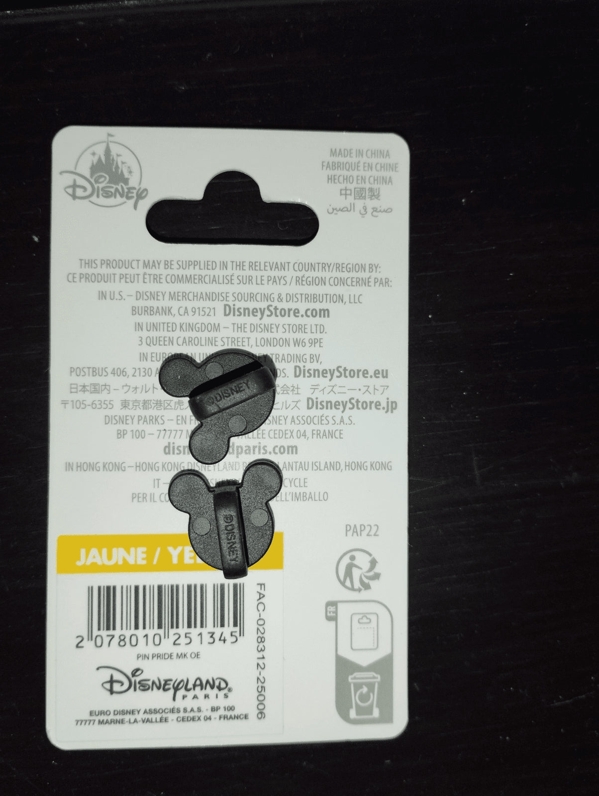 Rainbow Mickey June 2025 Pride Collection Disney Land Paris Dlp 2025 Pin