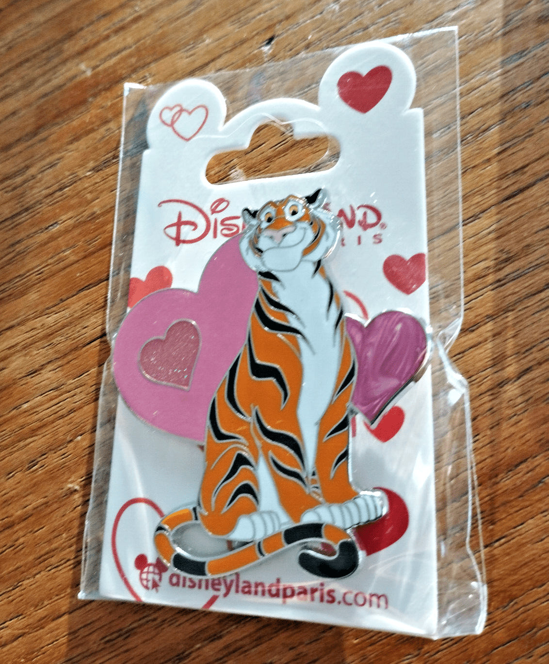 Rajah in Heart Valentine Series Disney Land Paris Dlp Dlrp 2023 Glitter Pin