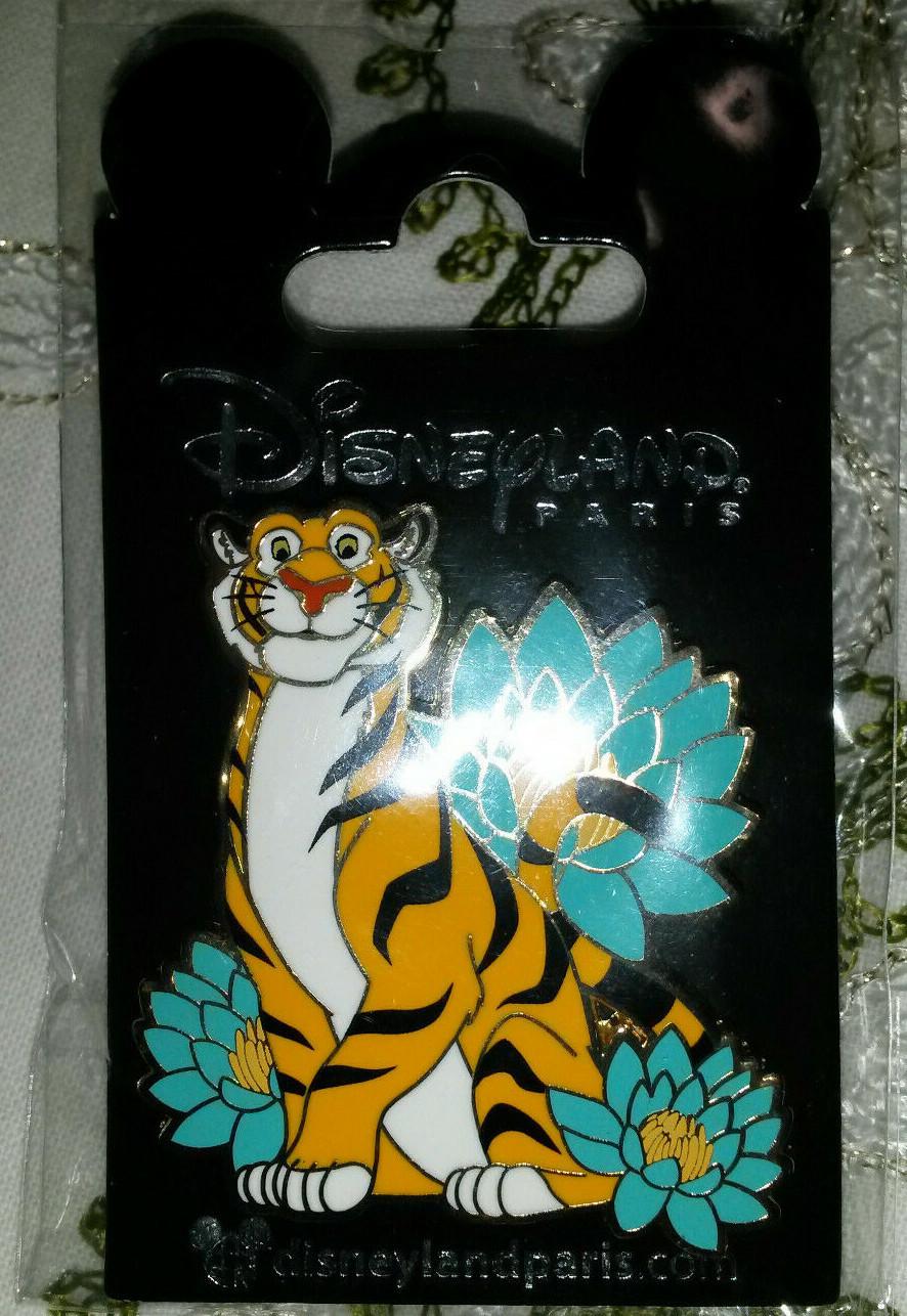 Rajah Tiger Marigold Flowers March 2020 Series Disney Land Paris Dlrp Dlp Pin