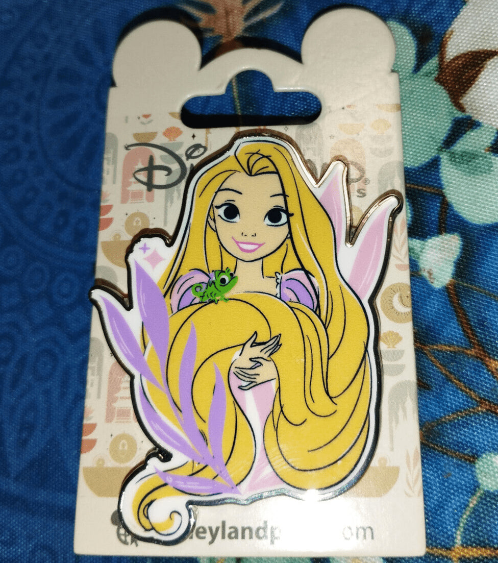 Rapunzel Pascal Floral Princess Tangled Disney Land Paris Dlp 2024 Pin
