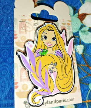 ラプンツェル パスカル 花柄 プリンセス 塔の上のラプンツェル ディズニーランド・パリ Dlp 2024 ピン