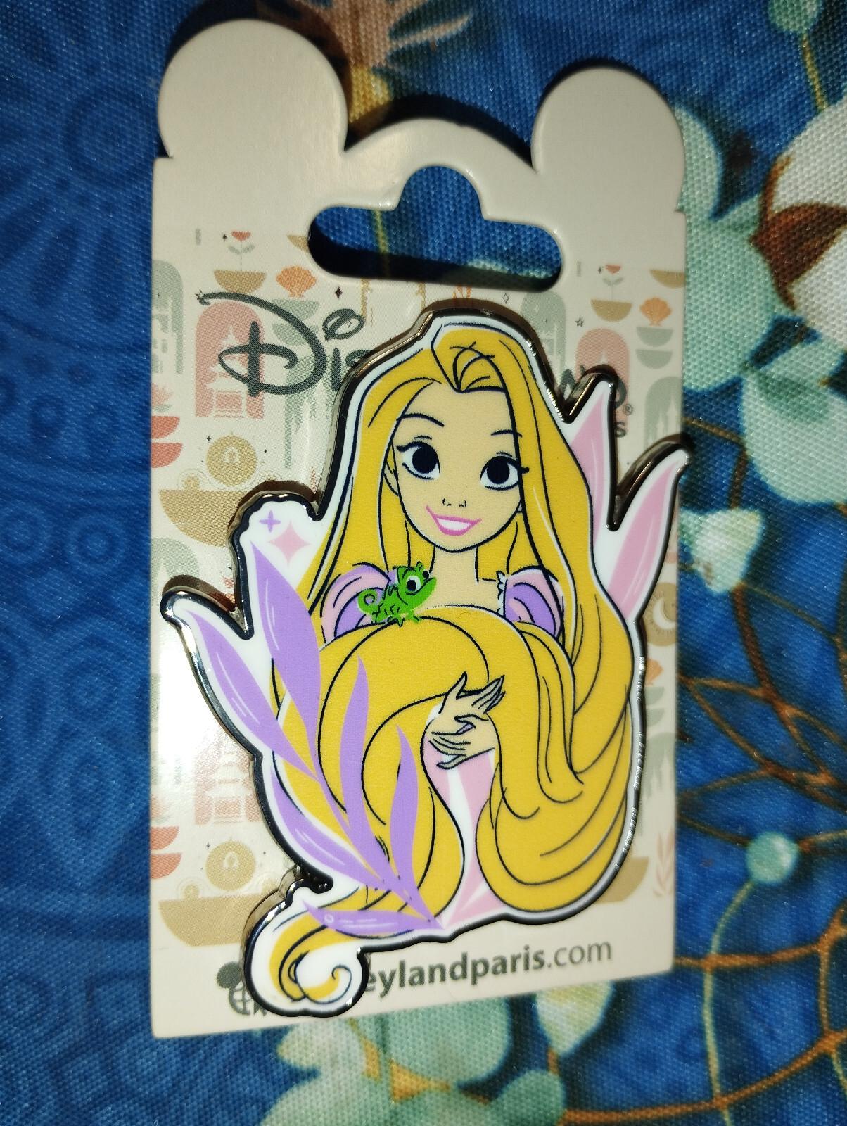 Rapunzel Pascal Floral Princess Tangled Disney Land Paris Dlp 2024 Pin