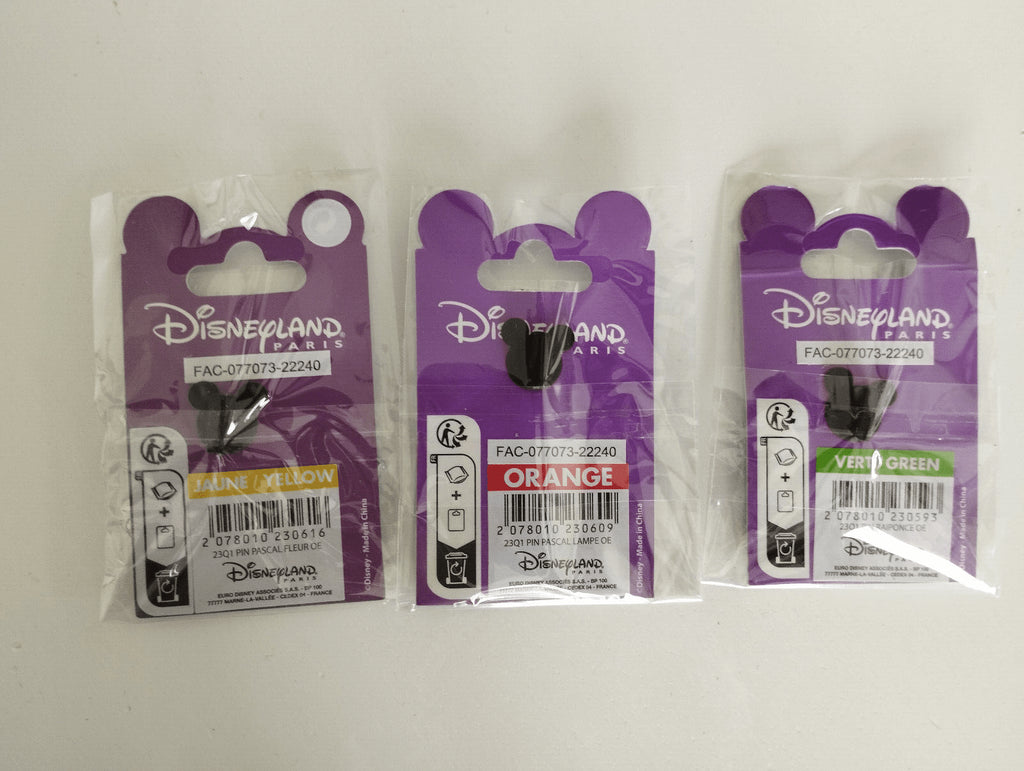 Rapunzel Pascal Lantern (Tangled) Disney Land Paris Dlrp March 2023 3 Pins Set