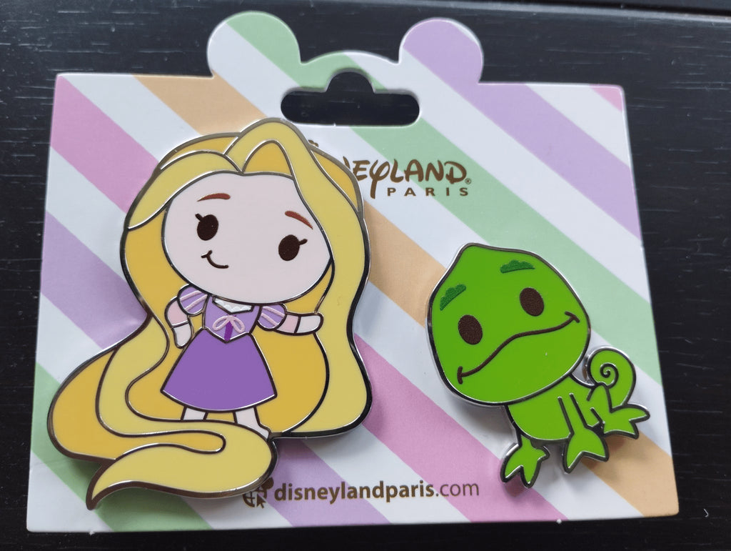 Rapunzel & Pascal Princess and Sidekicks Set Disney Land Paris Dlp Feb 2025 Pin