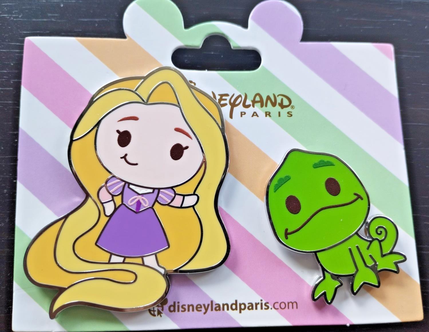Rapunzel & Pascal Princess and Sidekicks Set Disney Land Paris Dlp Feb 2025 Pin