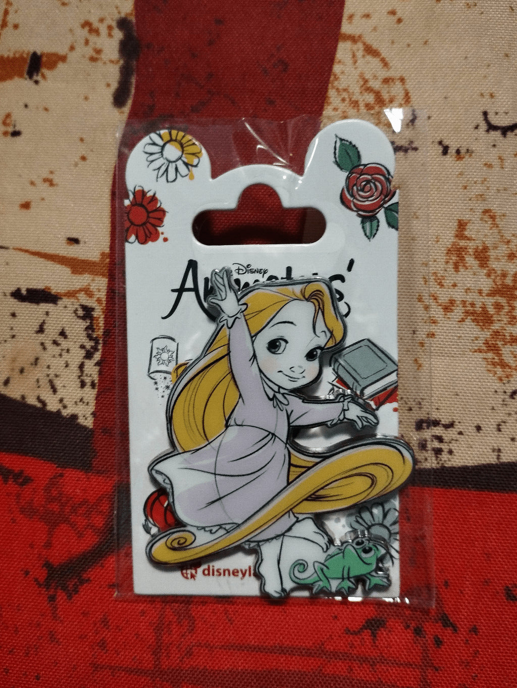 Rapunzel Pascal Tangled Animator Dolls Child June 2023 Disney Land Paris Pin