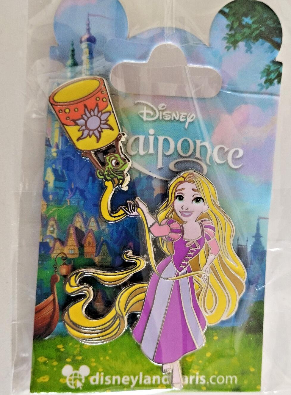 Rapunzel with Pascal in Lantern (Tangled) Disney Land Paris Dlrp March 2023 Pin