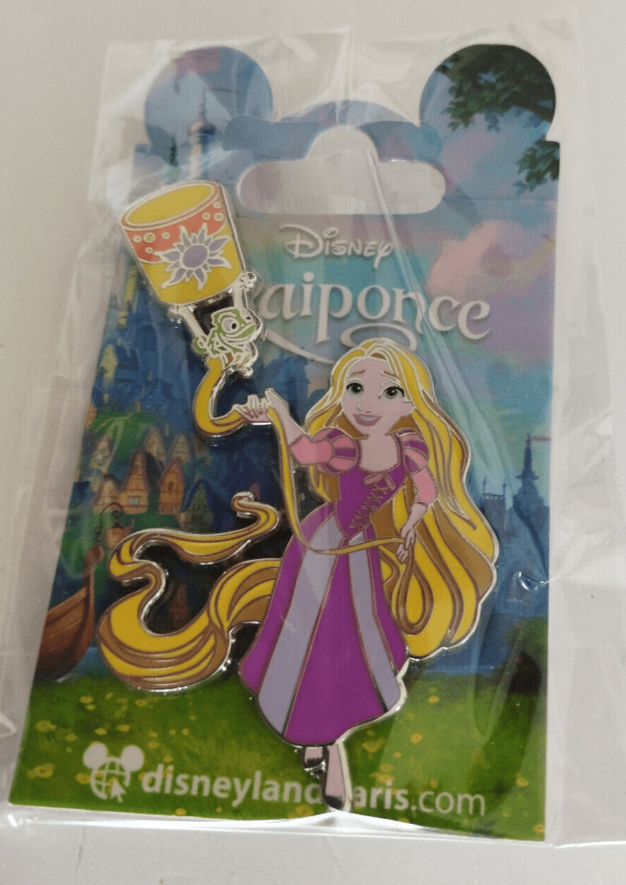 Rapunzel with Pascal in Lantern (Tangled) Disney Land Paris Dlrp March 2023 Pin