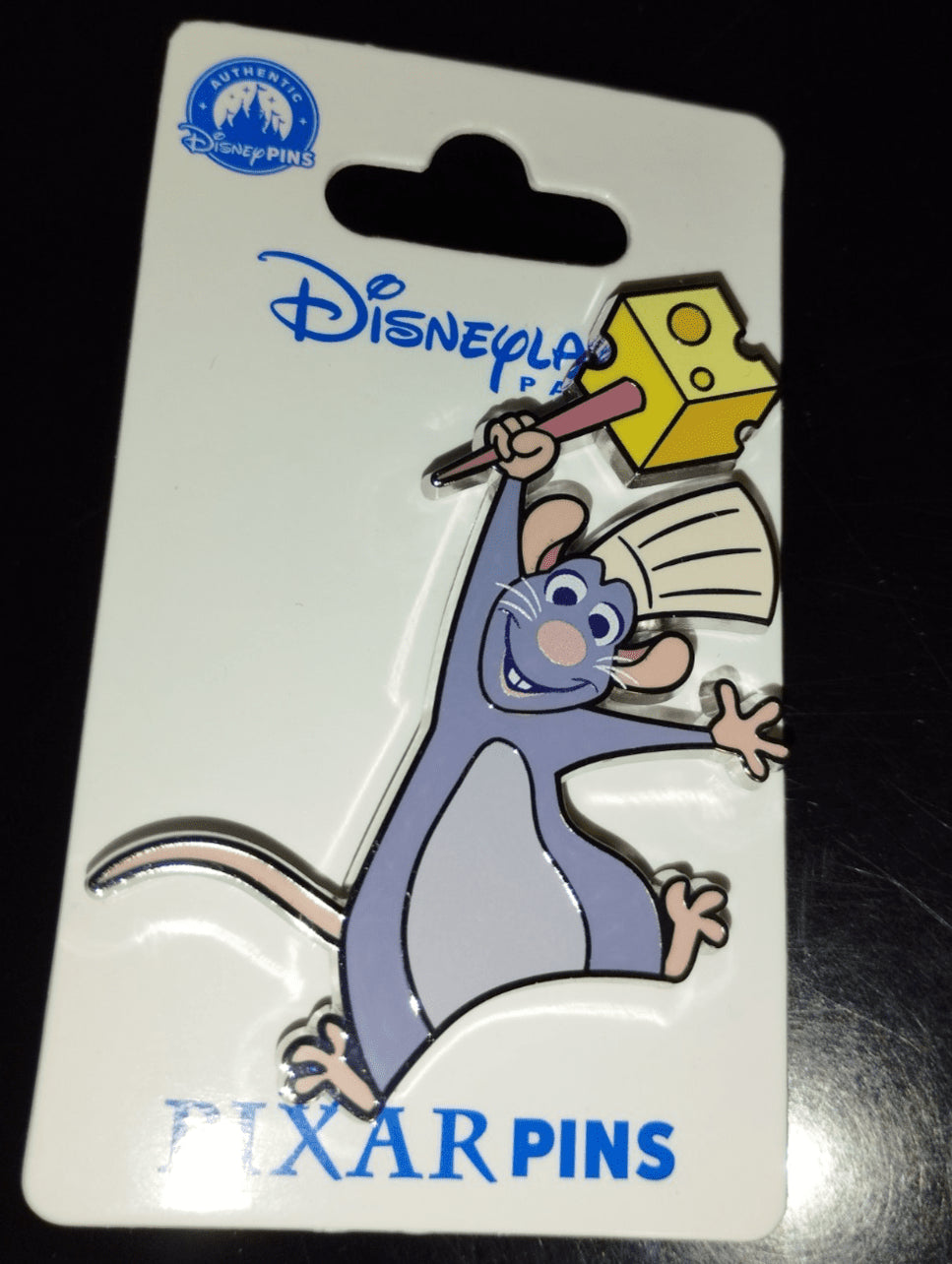 Ratatouille Gusteau Remy Sign Place de Disney Land Paris Dlp July 2025 3 Pin Set