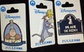 Ratatouille Gusteau Remy Sign Place de Disney Land Paris Dlp July 2025 3 Pin Set