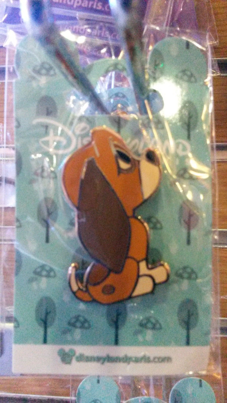 Rouky Copper Hound Naif Innocent series Disney Paris Dlrp Dlp 2017 Retired pin