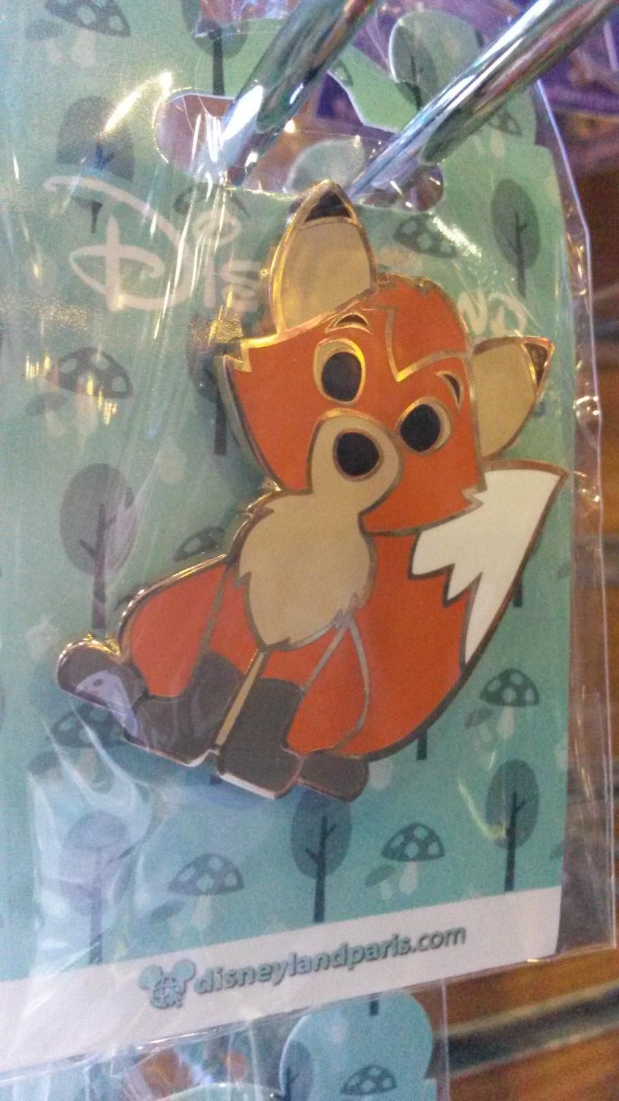 Rox Tod Fox Naif Innocent series Disney Land Paris Dlrp Dlp 2017 Retired Pin