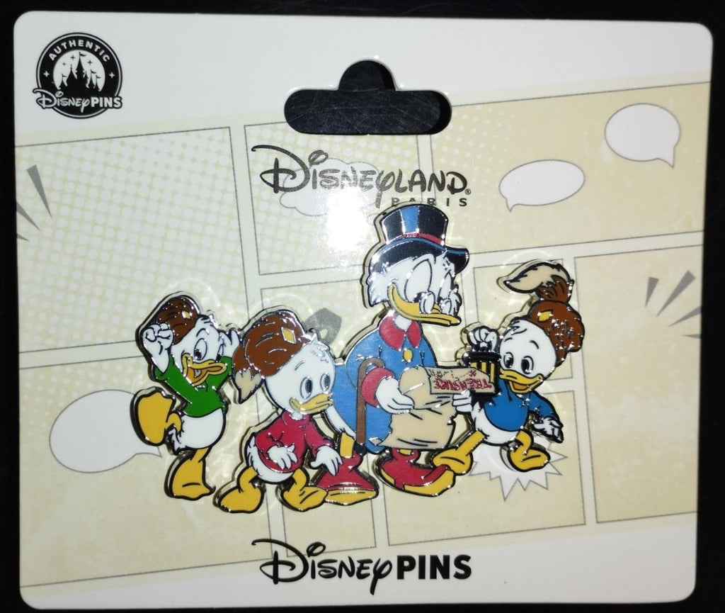 Scrooge McDuck Donald' Nephews Picsou Magazine Series Disney Paris Dlp 2025 Pin