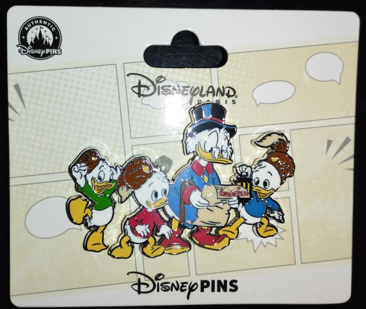 Scrooge McDuck Donald' Nephews Picsou Magazine Series Disney Paris Dlp 2025 Pin