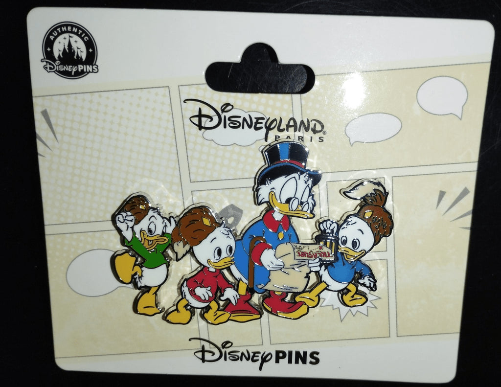 Scrooge McDuck Donald' Nephews Picsou Magazine Series Disney Paris Dlp 2025 Pin