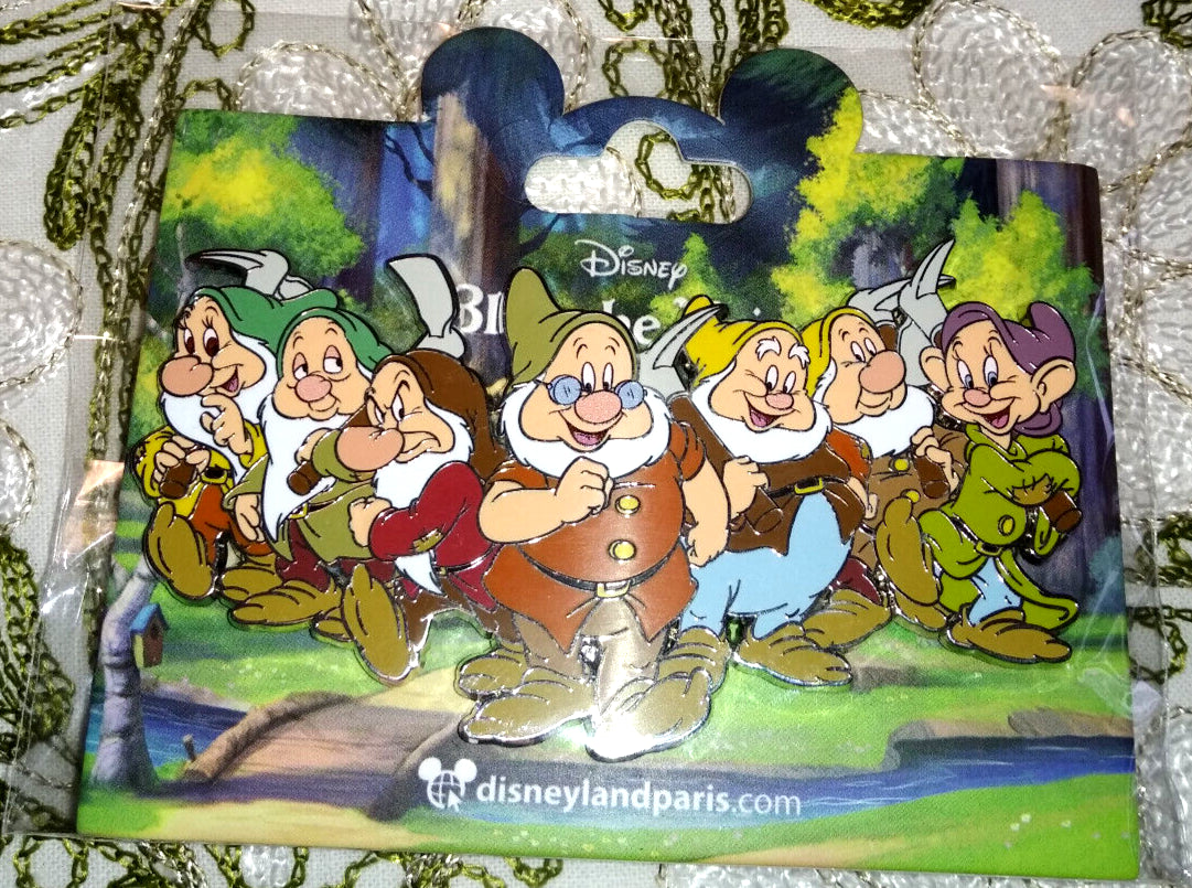 Seven Dwarfs Disney Land Paris Dlp January 2023 Jumbo Pin