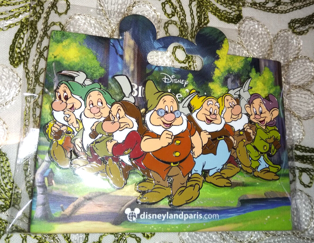 Seven Dwarfs Disney Land Paris Dlp January 2023 Jumbo Pin