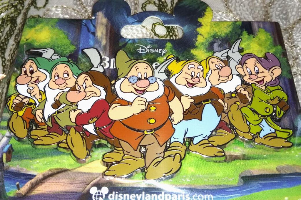 Seven Dwarfs Disney Land Paris Dlp January 2023 Jumbo Pin