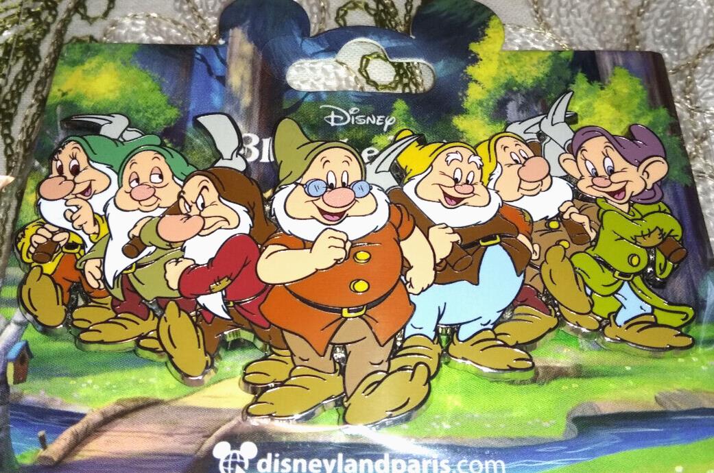 Seven Dwarfs Disney Land Paris Dlp January 2023 Jumbo Pin