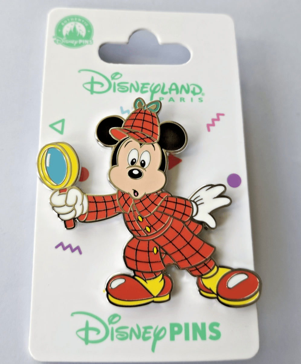 Sherlock Mickey - Le Journal de Mickey Disney Land Paris Dlp 2025 Pin