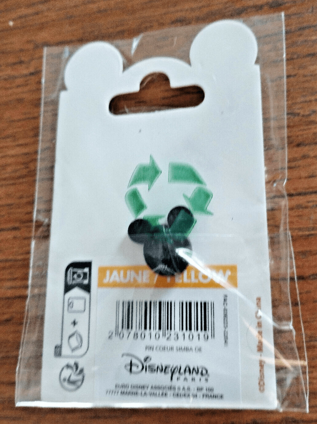 Simba Lion Heart Valentine Series Disney Land Paris Dlp Dlrp 2023 Glitter Pin