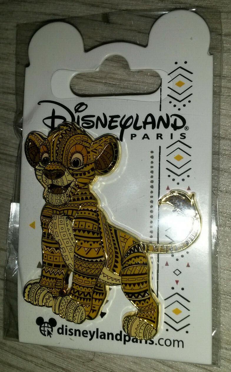Simba Mask (African style) Lion King Disney Land Paris Dlrp Dlp June 2019 Pin