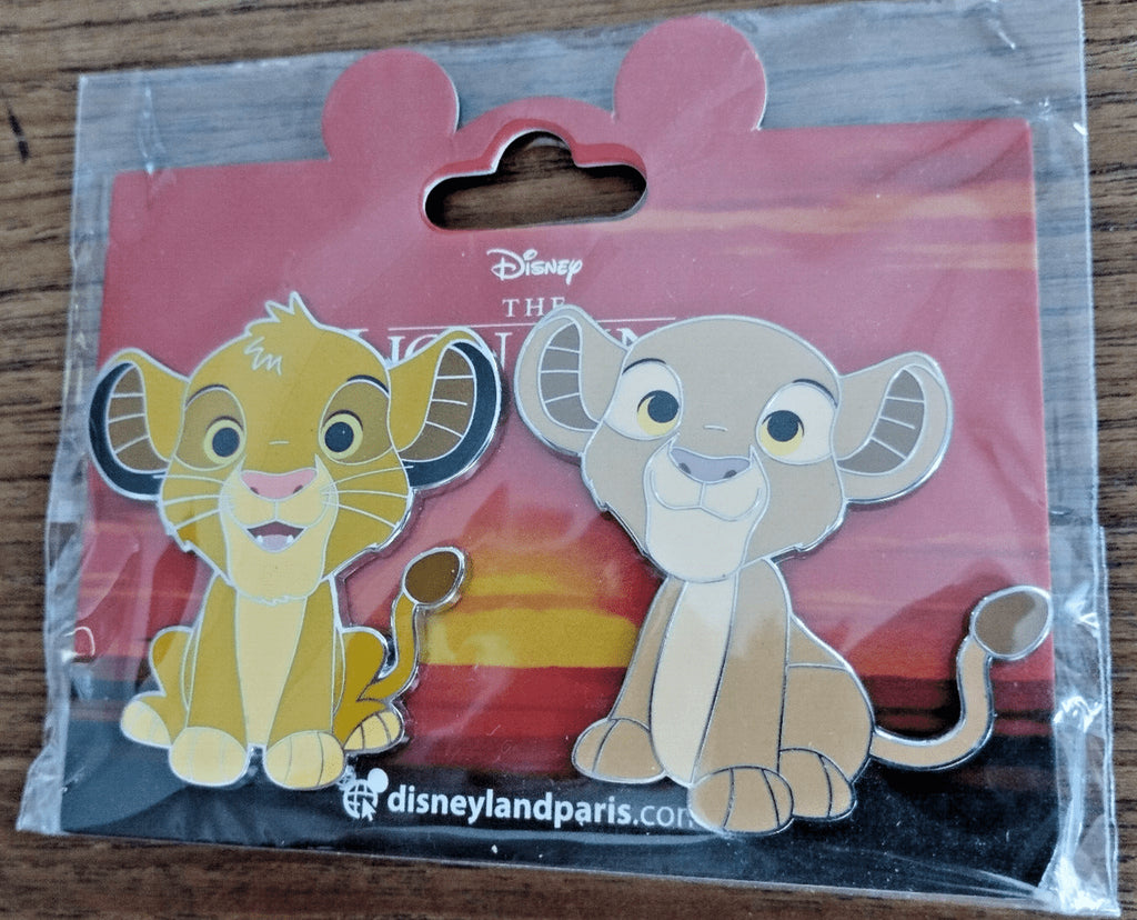Simba Nala Cubs Lion King Disney Land Paris Dlp 05 2023 2 Pins