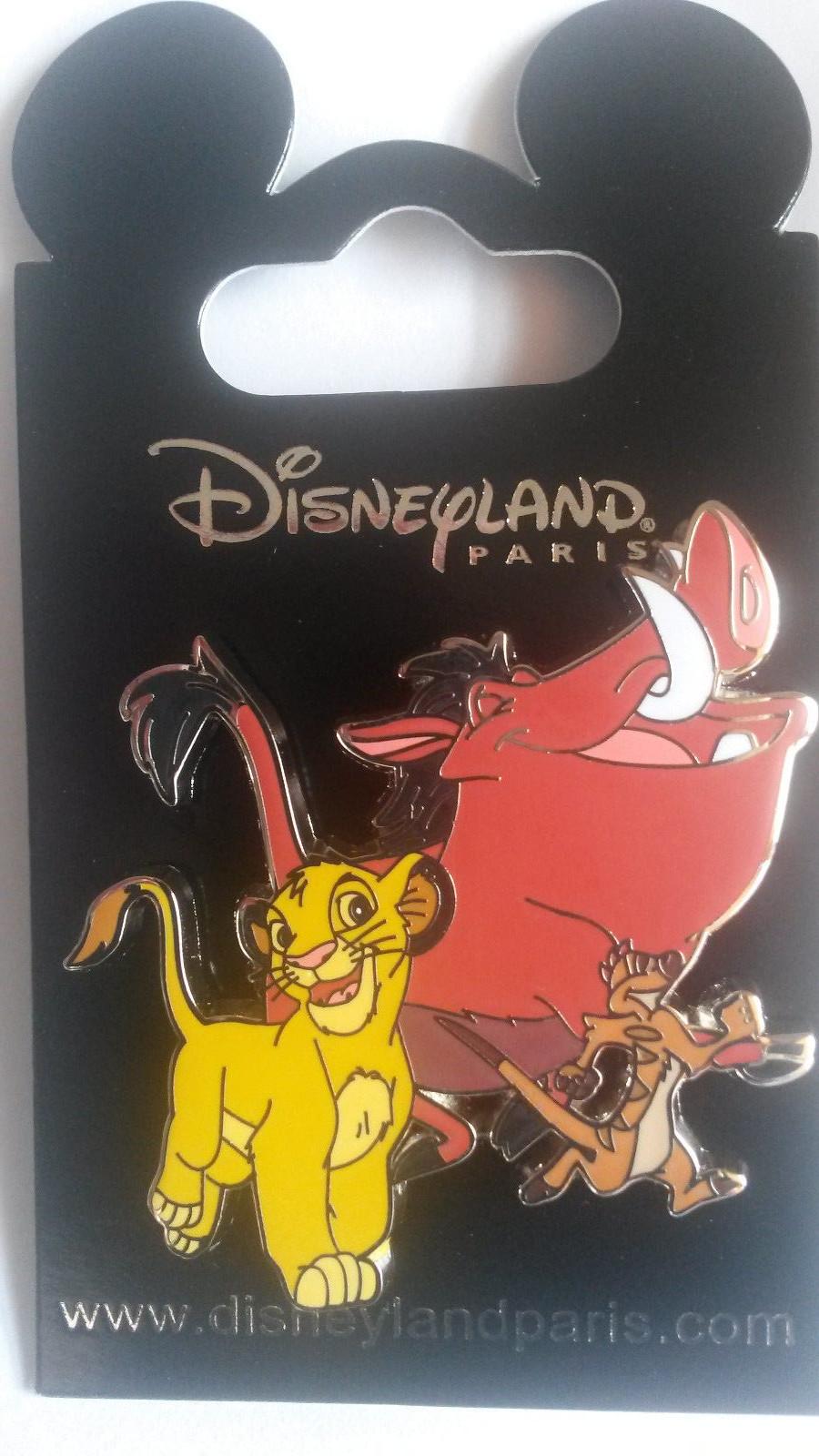 Simba Timon Pumbaa Nala The Lion King 2018 Disney Paris Dlrp Dlp 3 Pins set