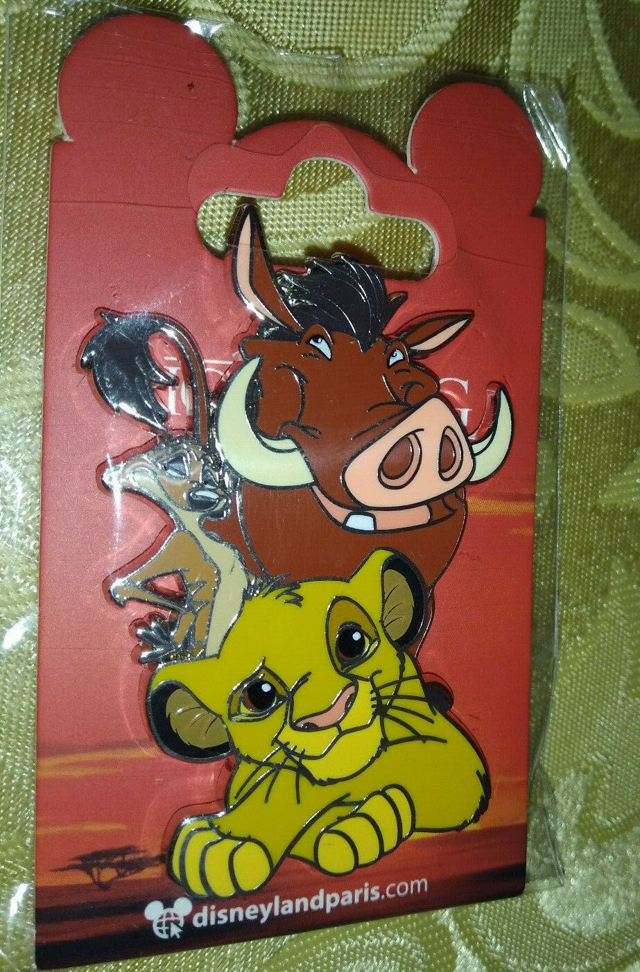 Simba Timon Pumbaa The Lion King Disney Land Paris Dlrp Dlp March 2022 Pin