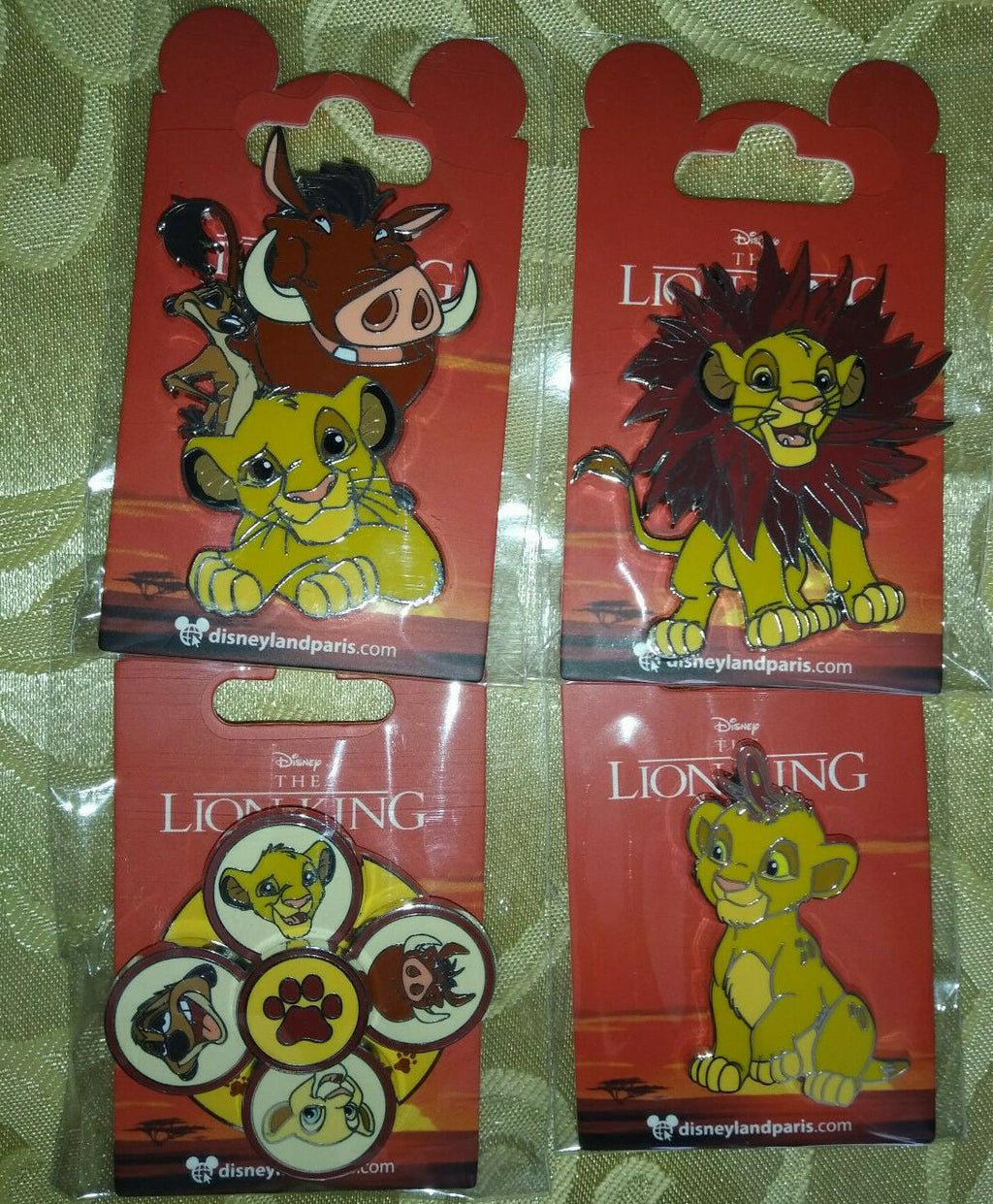 Simba with Butterfly The Lion King Disney Land Paris Dlrp Dlp March 2022 Pin