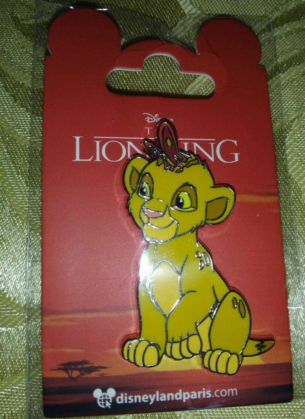 Simba with Butterfly The Lion King Disney Land Paris Dlrp Dlp March 2022 Pin