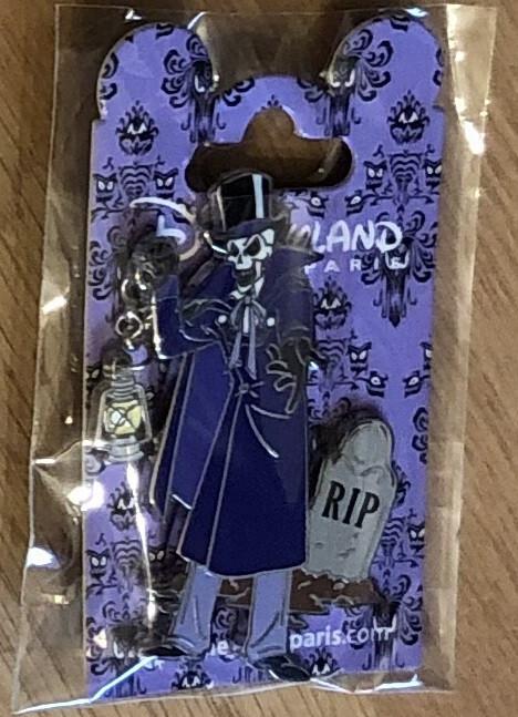 Skeleton Lantern Phantom Manor Haunted Mansion Disney Paris DLP 2022 Dangle Pin