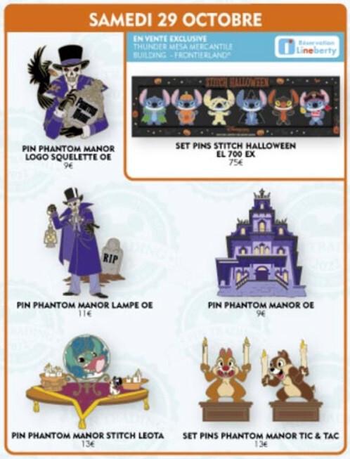Skeleton with Raven Phantom Manor Haunted Mansion Disney Paris DLP Oct 2022 Pin