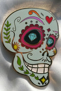 Skull Coco style Dia de Los Muertos Halloween fairy - tale - pins LE 100 Pin