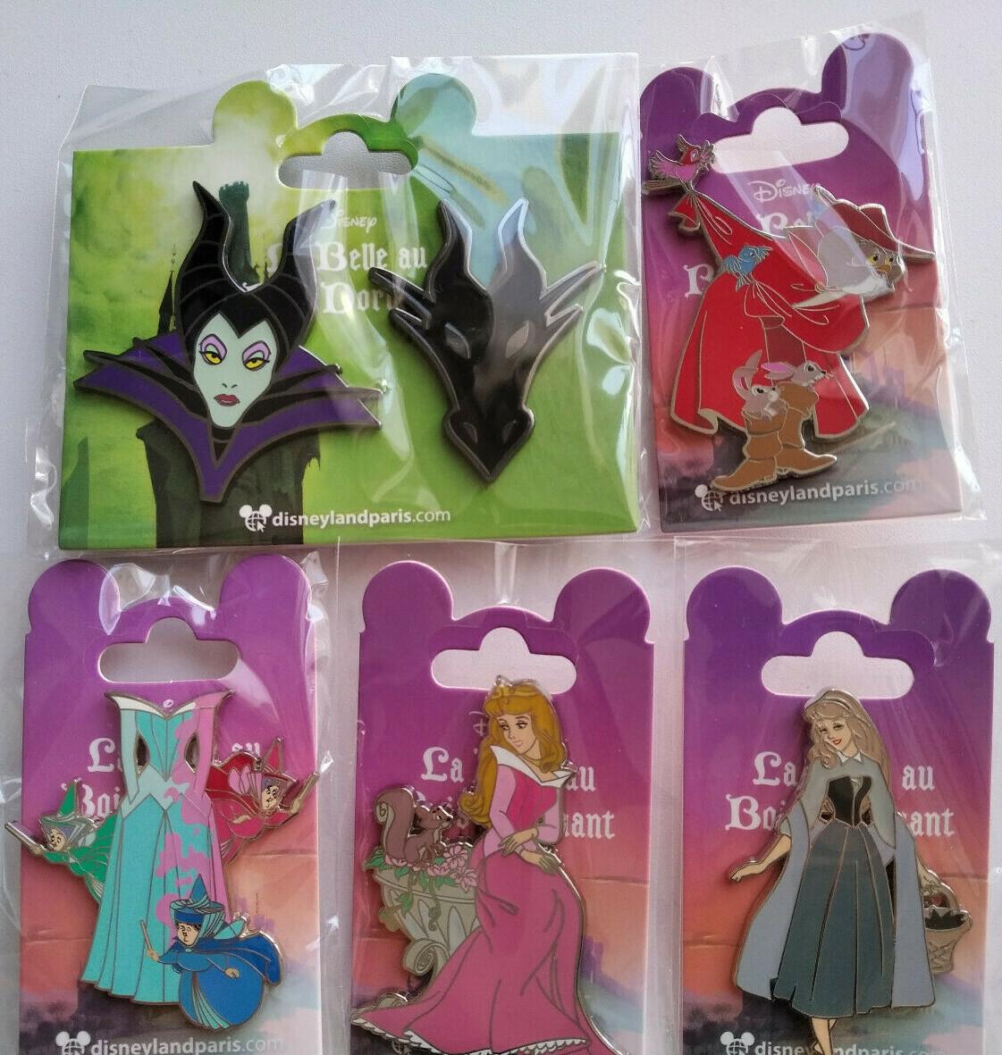 Sleeping Beauty Aurora Gown w Fairies Dlp Dlrp Disney Land Paris Feb 2022 Pin