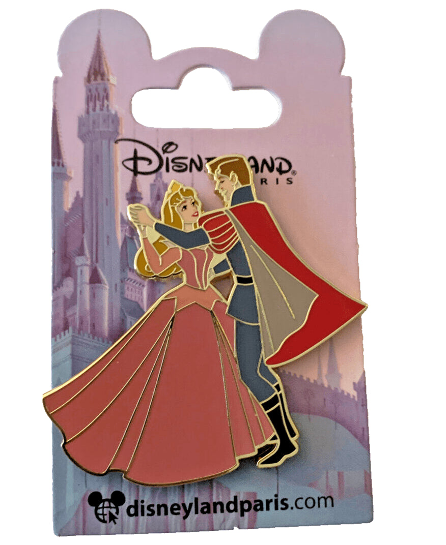 Sleeping Beauty Aurora Prince Phillip dancing Dlp Disney Land Paris Oct 2024 Pin