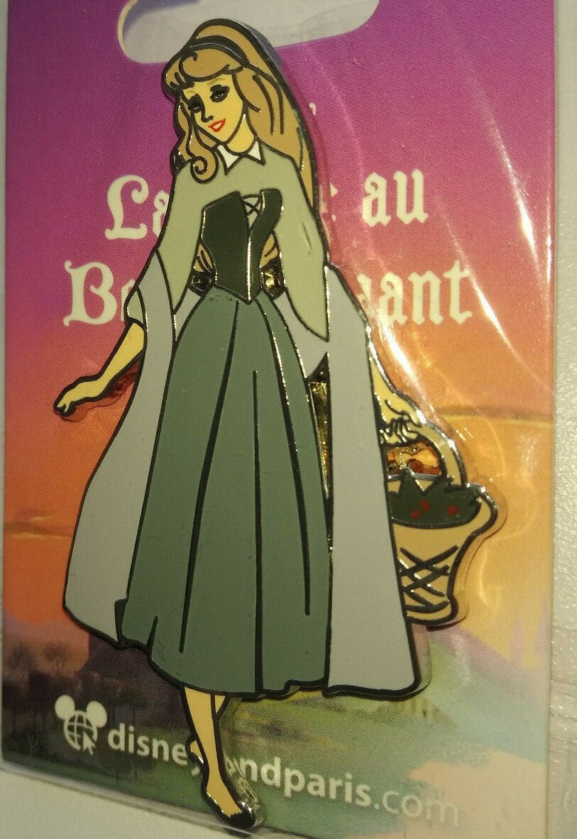 Sleeping Beauty Aurora with Basket Dlp Dlrp Disney Land Paris Feb 2022 Pin