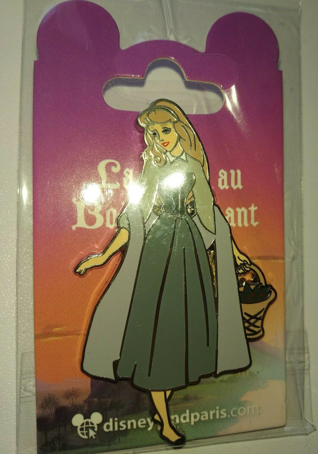 Sleeping Beauty Aurora with Basket Dlp Dlrp Disney Land Paris Feb 2022 Pin
