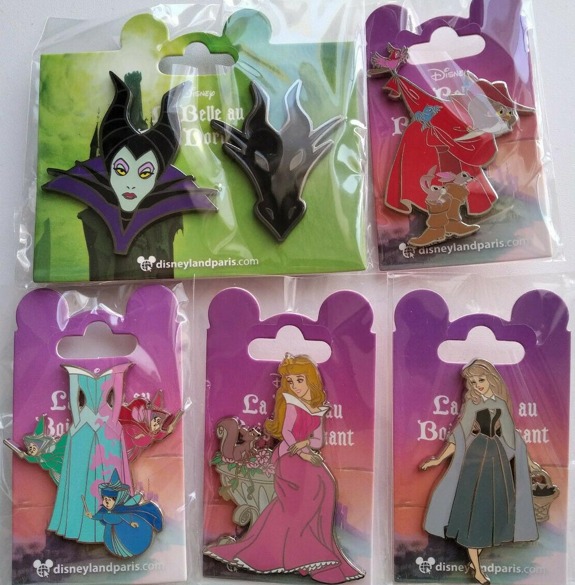 Sleeping Beauty Aurora with Squirrel Dlp Dlrp Disney Land Paris Feb 2022 Pin