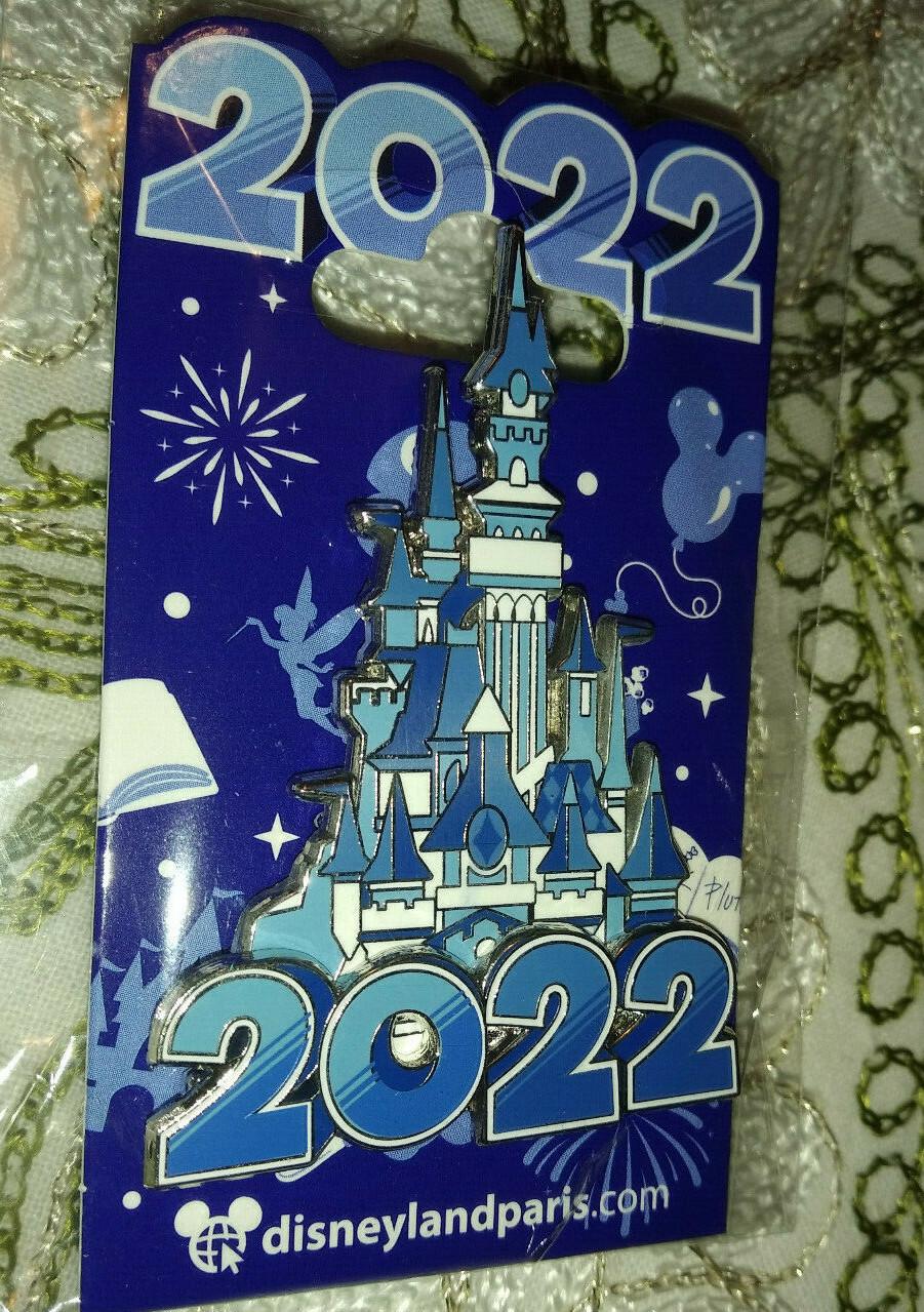 Sleeping Beauty Castle 30th Anniversary Disney Paris Dlrp Dlp Jan 2022 3D Pin
