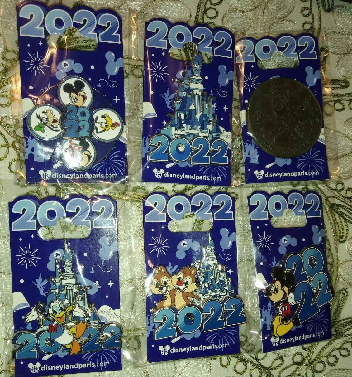 Sleeping Beauty Castle 30th Anniversary Disney Paris Dlrp Dlp Jan 2022 3D Pin